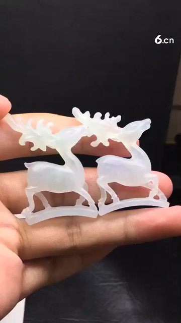 一对梅花鹿，喜询