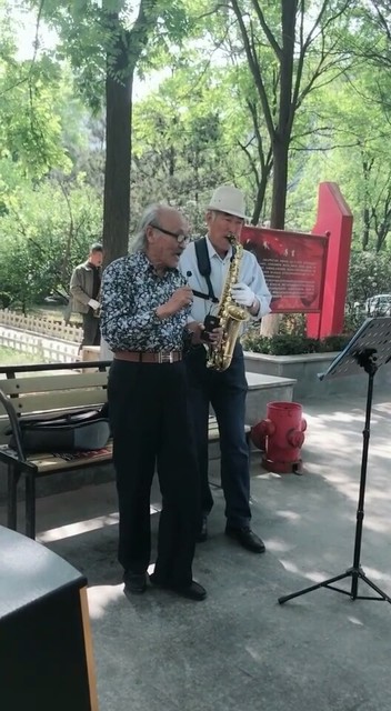 山西人🇨🇳👴唱民歌👍