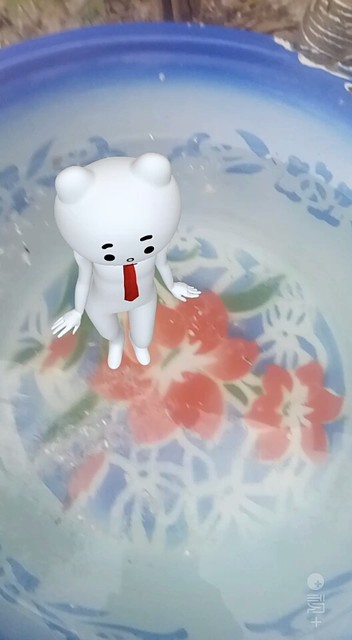 小熊爱干净