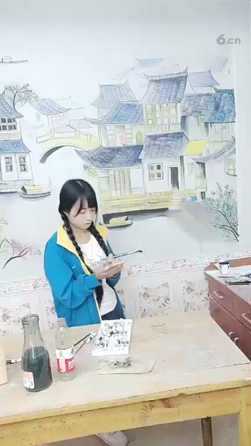 好好看的风景画，教主，厉害👍