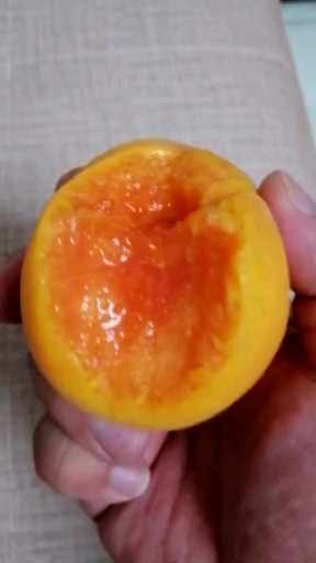 黄桃汁多香甜还红心，干就完了！