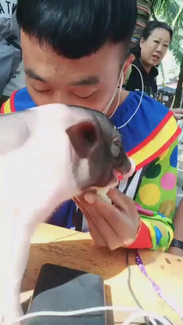 吃饱了