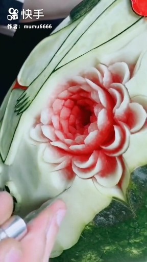 西瓜作画