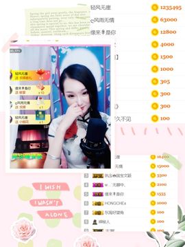李沐汐古筝主播照片