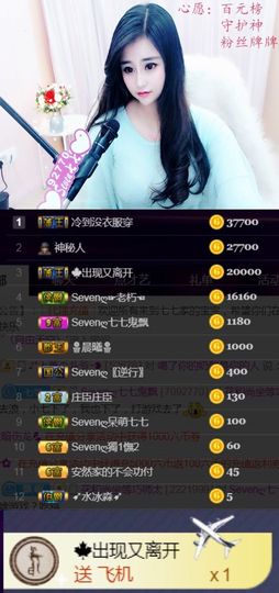 Sevenღ你七七呀主播照片