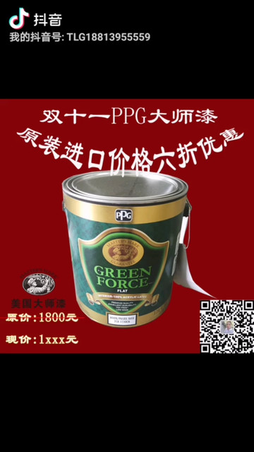 深圳全城PPG大师漆原装进口六