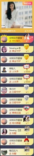 Sevenღ你七七呀主播照片