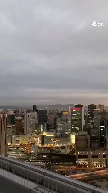 大阪的夜景真的很美！