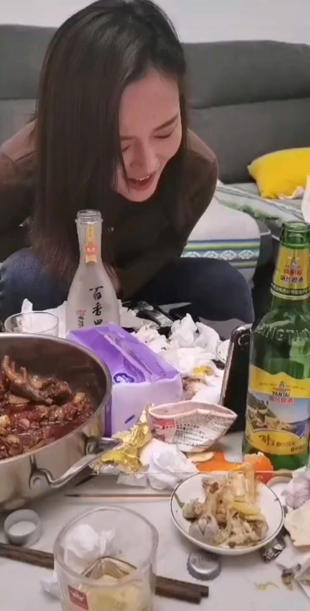这是喝多少啊……