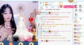 直播就酒主播照片