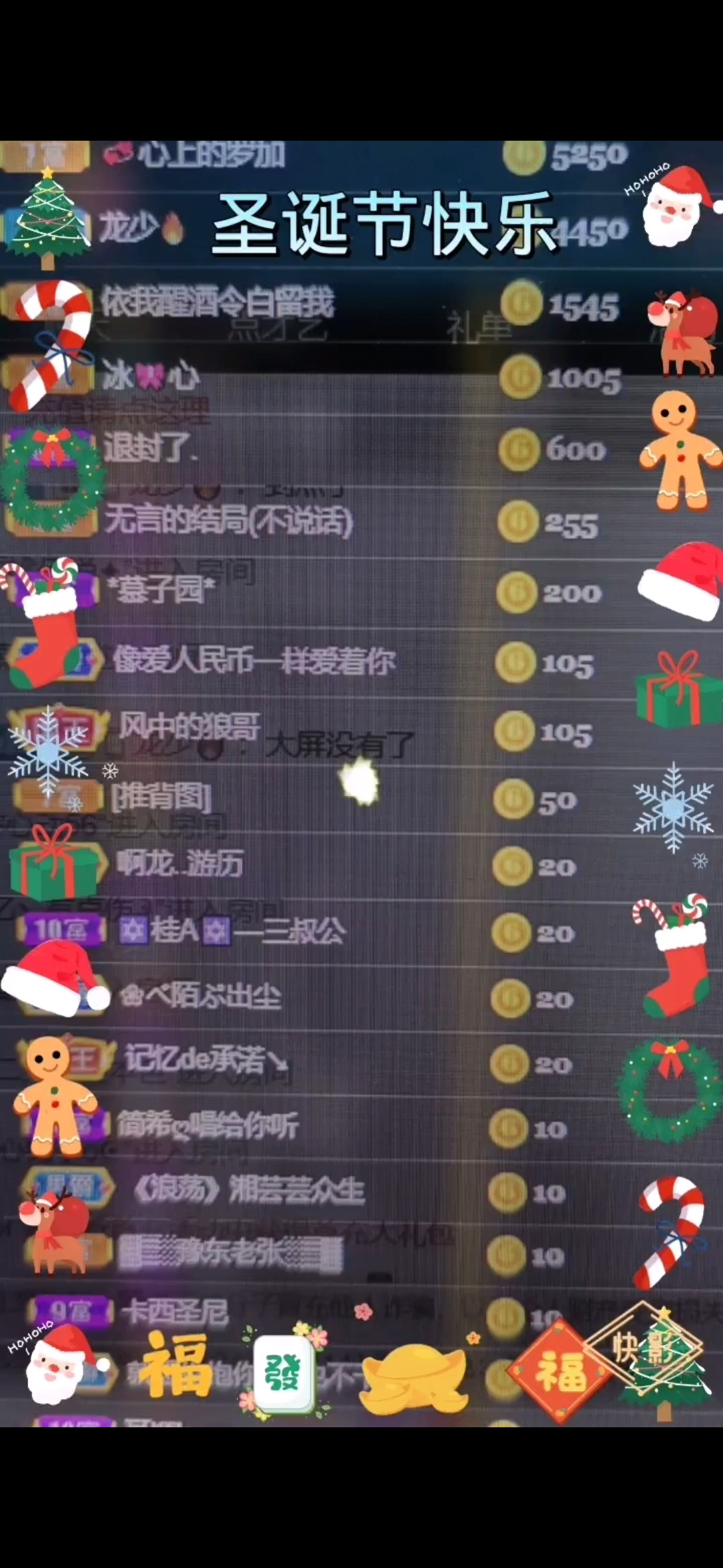 家人们圣诞快乐记得吃