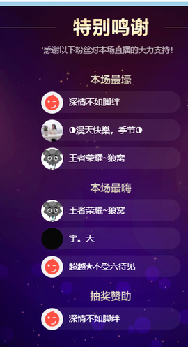 抽奖0001主播照片