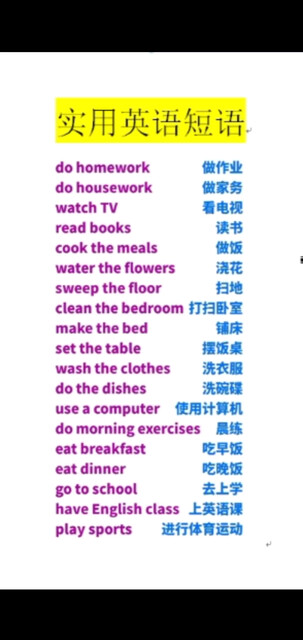实用英语短语