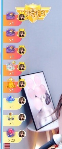 蓝小莓小朋友主播照片