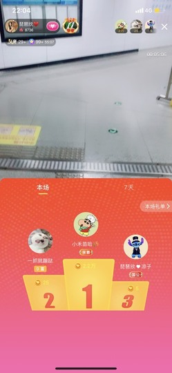 参会人数主播照片