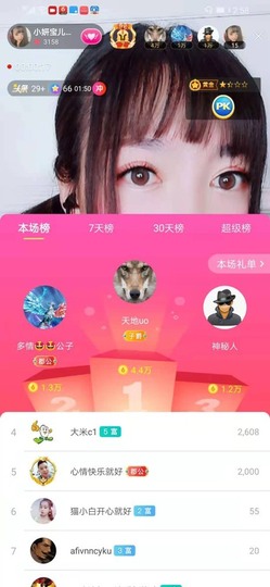 大地的呀主播照片