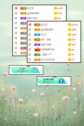 朵朵舞动奇迹的图片