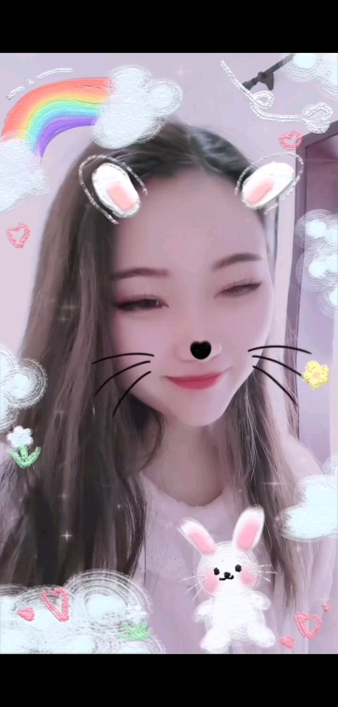 莫名的我就很开心，想