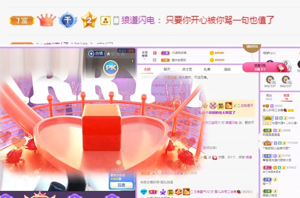 小白雪❄️主播照片