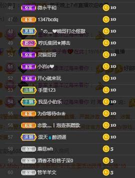 恋歌爱唱歌主播照片