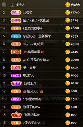 小明月惧怕开播，休主播照片