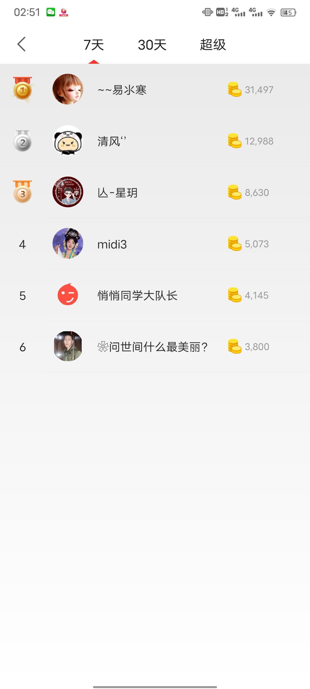 是星玥吖的主播照片