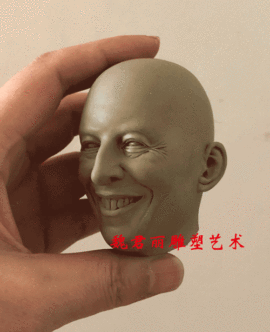 魏君丽雕像艺术主播照片