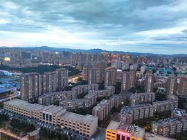 彩霞落日主播照片