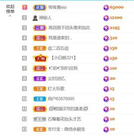 金麒麟安静唱歌🎤主播照片