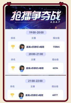 苏静好休息中主播照片