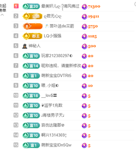 小阿轩∞∞主播照片