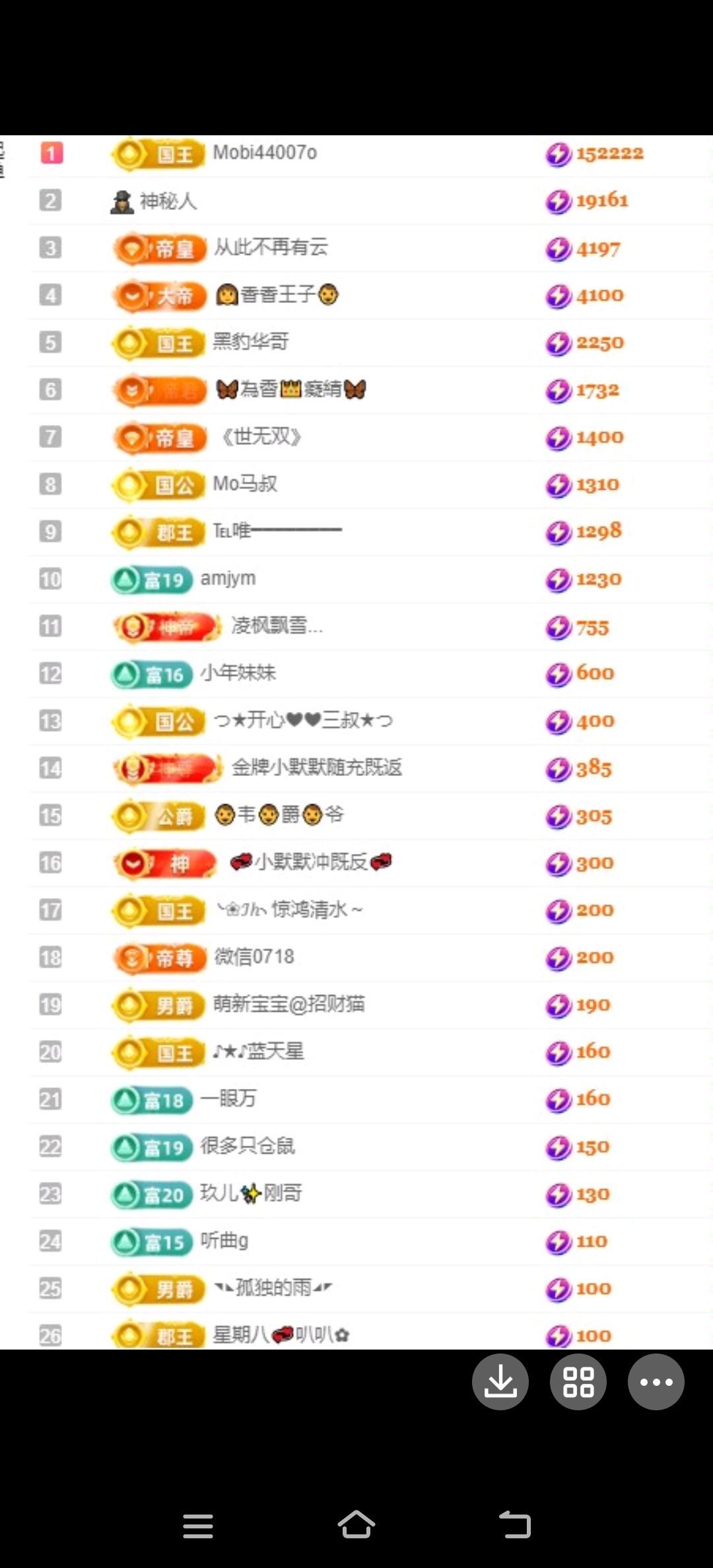 香香恭喜我思念哥升级的图片