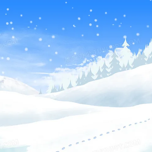 冰的世界全是雪海报
