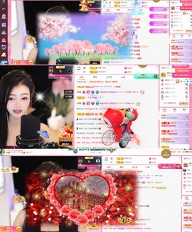 微晨美女主播照片