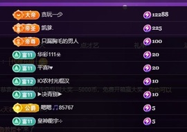 晴丫！求个百元榜主播照片
