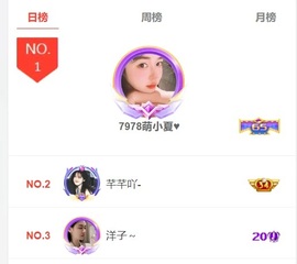 7978萌小夏♥主播照片