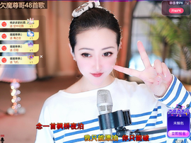 兔兔坚持住，加油主播照片