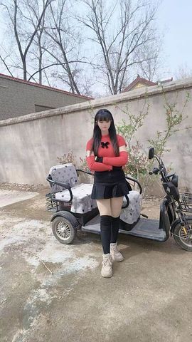 妞妞骑行三亚的图片