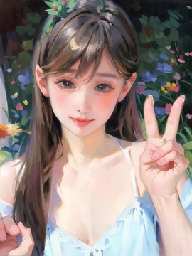 维的萌主播照片
