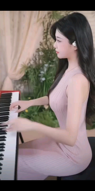 柔美、舒缓的钢琴曲。