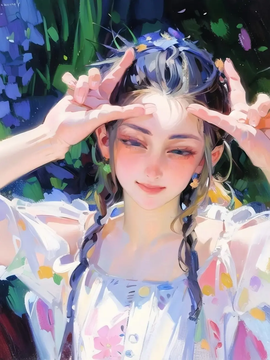 粮芯。钱满满主播照片