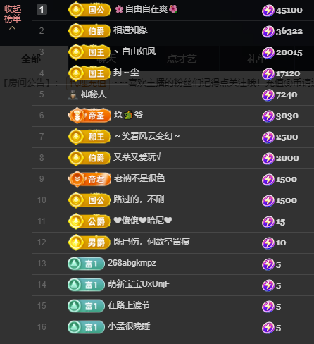 遇見美麗?的主播照片