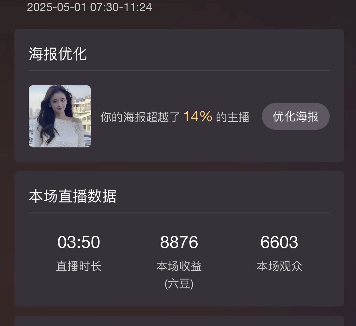 果果～风生水起的主播照片