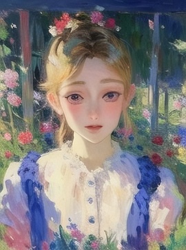 茉莉花东方树叶主播照片