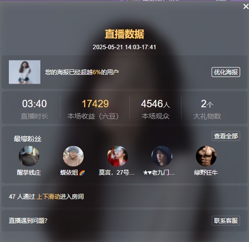 🍼爱笑~爱钱祝莫言主播图片