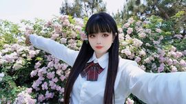 妞妞骑行中国主播照片