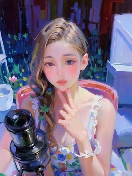不听不听.什么念经主播照片