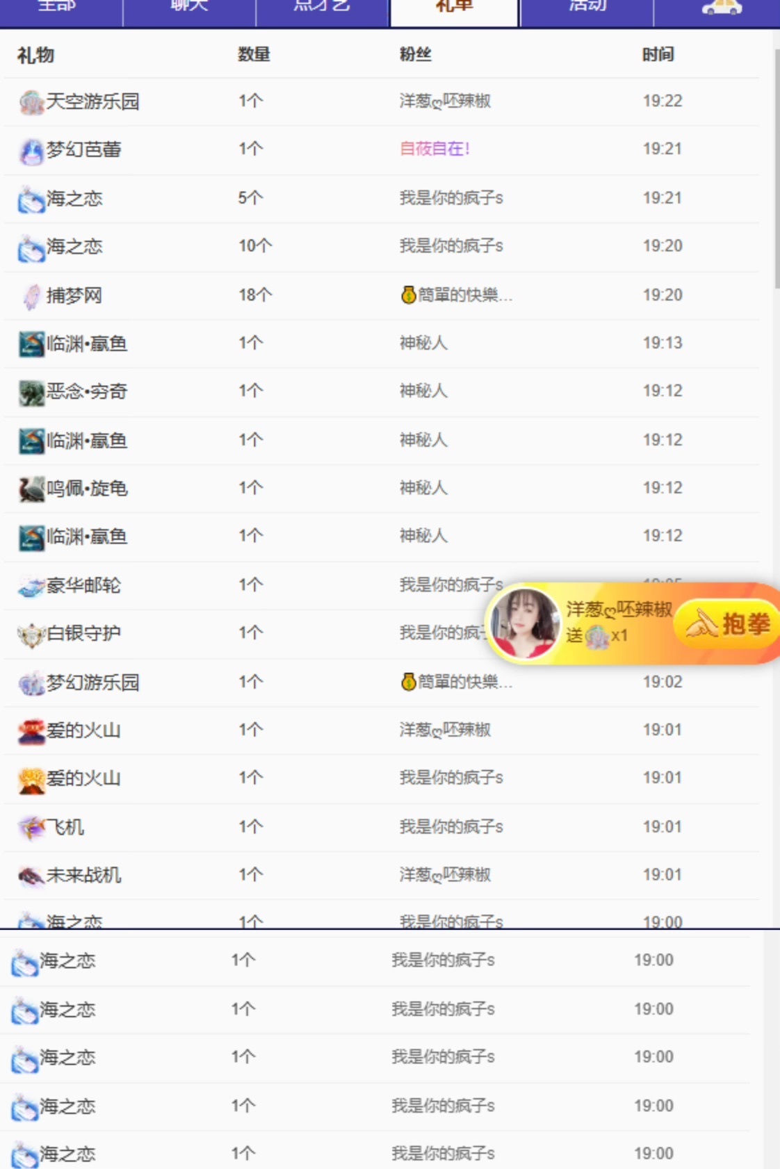 小柒……主播圖片
