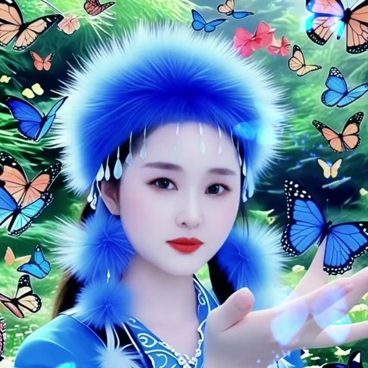 白花桃海报