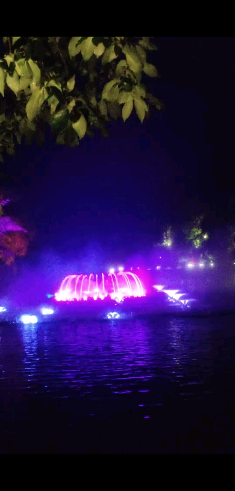 千山风景区音乐喷泉